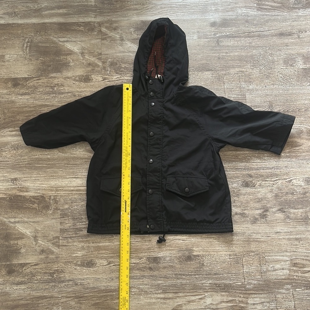 Hanna Andersson Boys Zip Spring Jacket Small Stain Size 2 4-5 - Picture 2 of 5